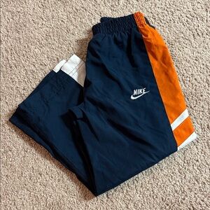 Nike Kids' Blue and Orange Joggers
